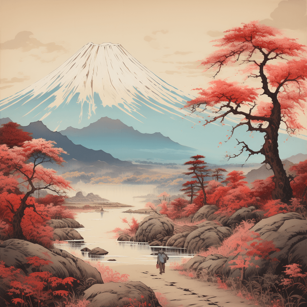 Fuji d'automne