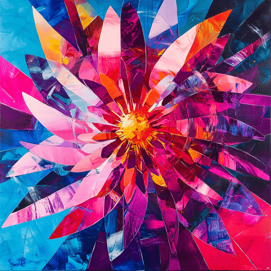 Kaléidoscope floral