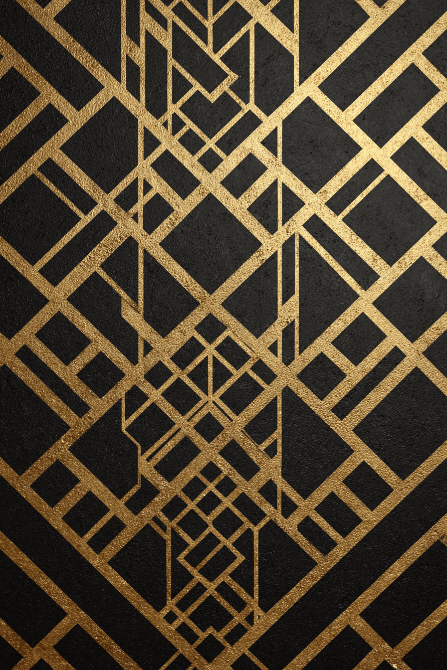 Déco noir et or
