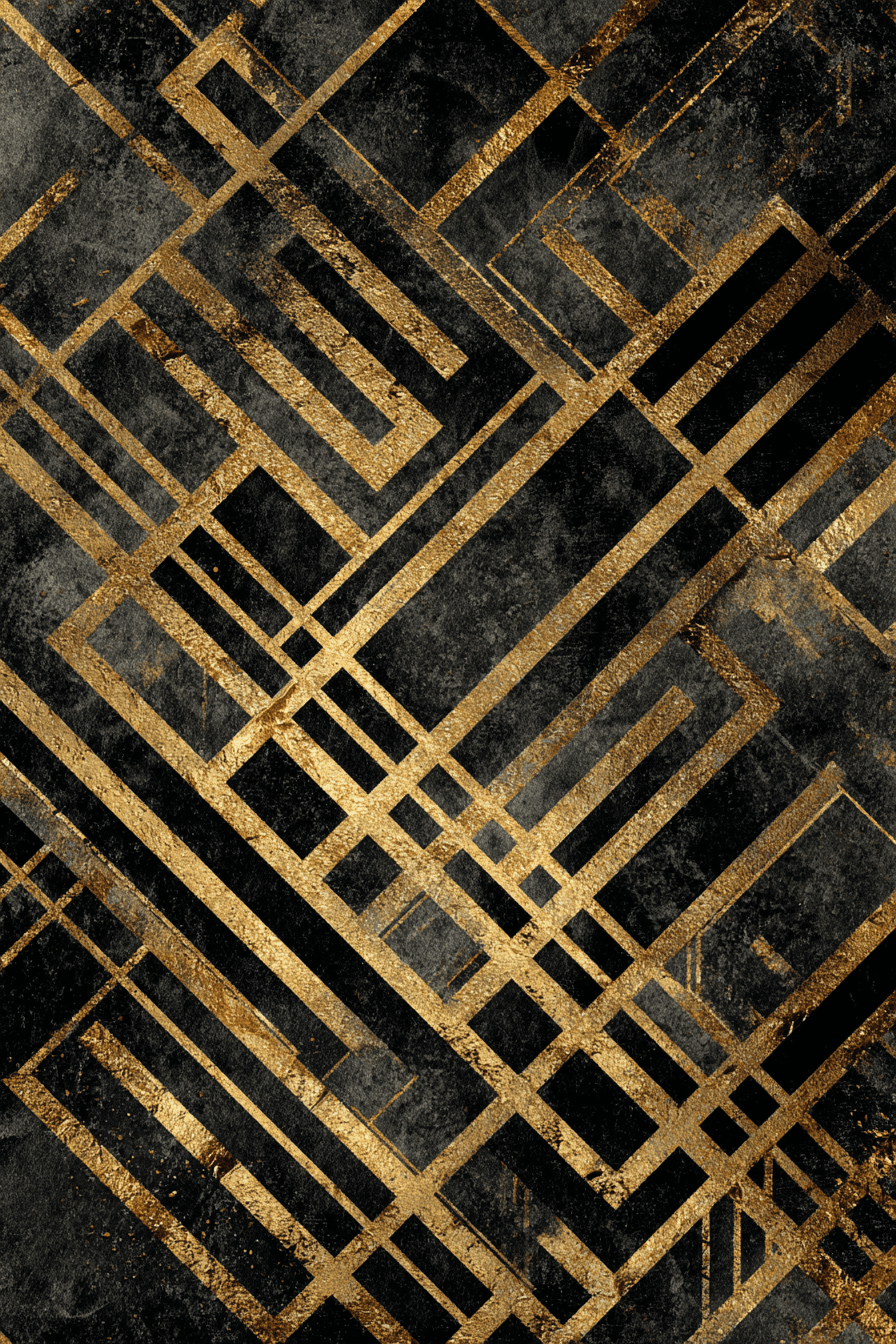 Déco noir et or — II